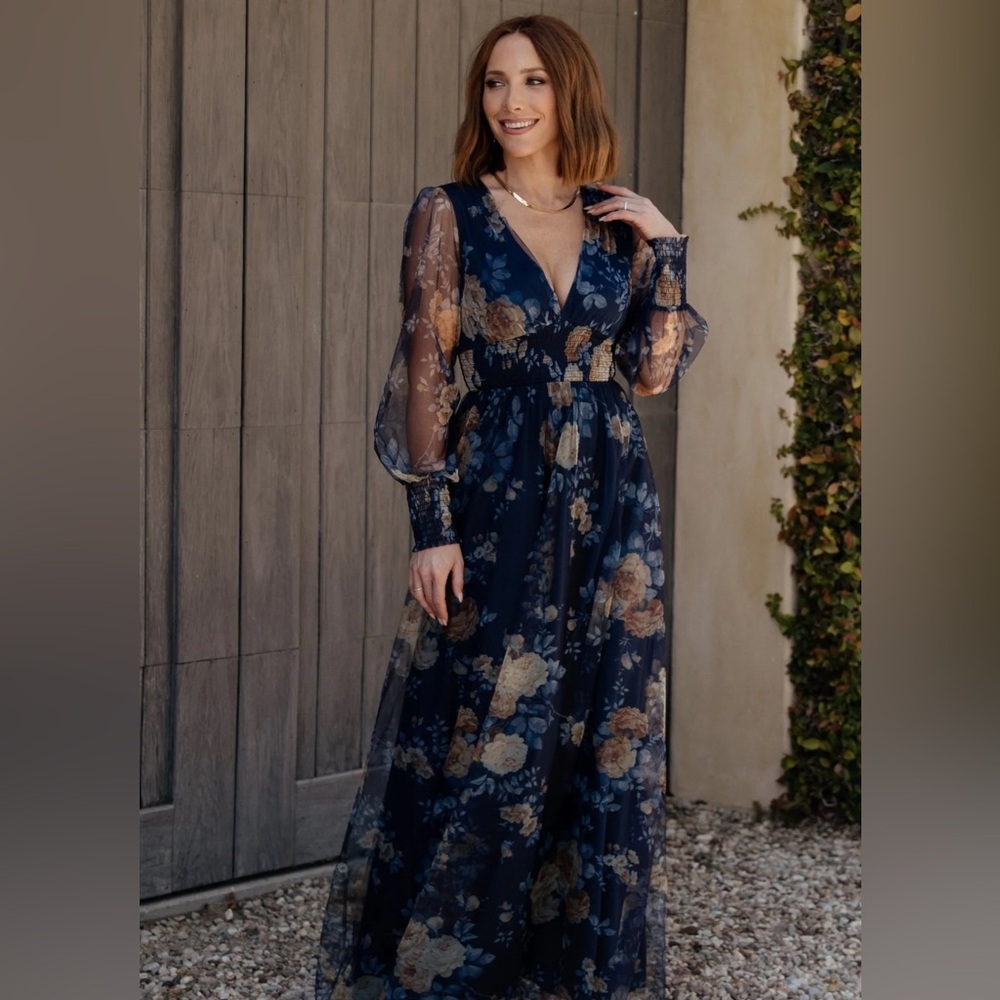 NWT Never Worn Baltic Born Layla Tulle Maxi Dress